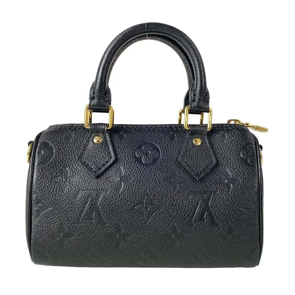 Louis Vuitton Nano Speedy Monogram Empreinte Handbag M82450